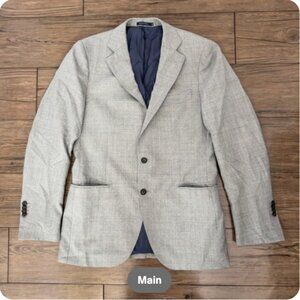 Suitsupply Lazio Slim Suit Jacket Vitale Barberis Wool Gray 42L